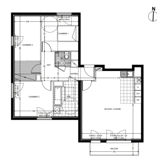  Annonces ALFORTVILLE : Appartement | ROSNY-SOUS-BOIS (93110) | 86 m2 | 369 000 &euro; 