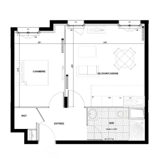  Annonces ALFORTVILLE : Appartement | DRANCY (93700) | 44 m2 | 218 000 &euro; 
