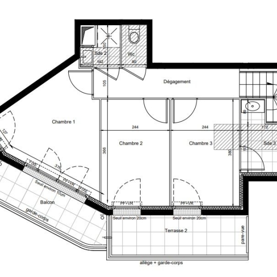  Annonces ALFORTVILLE : Appartement | CHAMPIGNY-SUR-MARNE (94500) | 94 m2 | 427 000 &euro; 