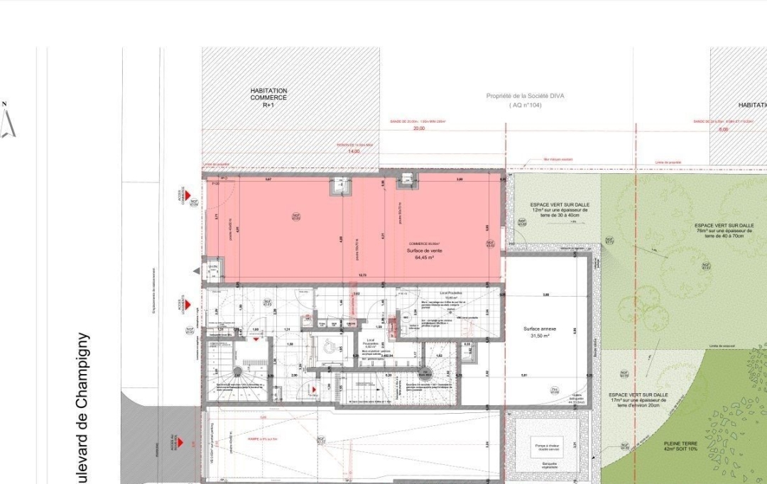 Annonces ALFORTVILLE : Local / Bureau | SAINT-MAUR-DES-FOSSES (94100) | 96 m2 | 588 000 &euro; 