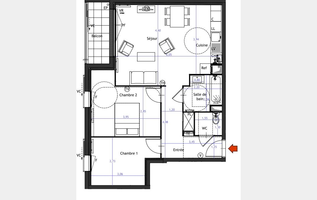 Annonces ALFORTVILLE : Appartement | VITRY-SUR-SEINE (94400) | 62 m2 | 346 000 &euro; 