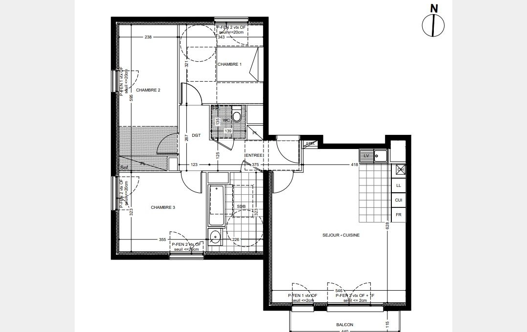 Annonces ALFORTVILLE : Appartement | ROSNY-SOUS-BOIS (93110) | 86 m2 | 369 000 &euro; 