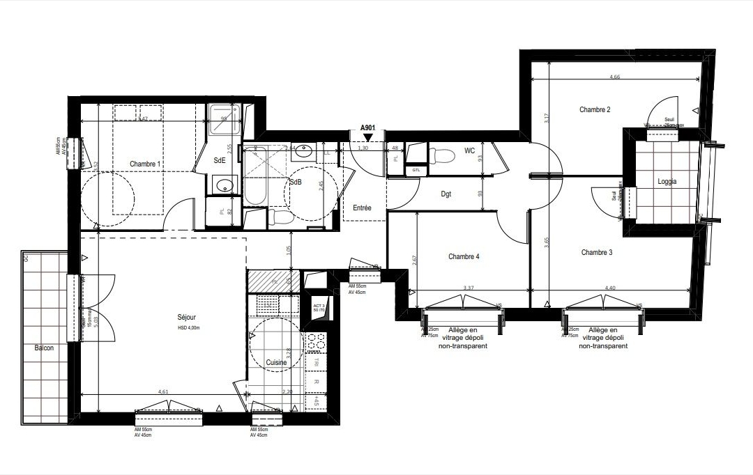 Annonces ALFORTVILLE : Appartement | VITRY-SUR-SEINE (94400) | 100 m2 | 396 000 &euro; 