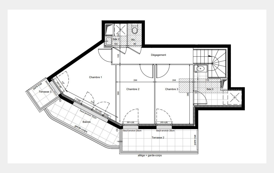 Annonces ALFORTVILLE : Appartement | CHAMPIGNY-SUR-MARNE (94500) | 94 m2 | 427 000 &euro; 