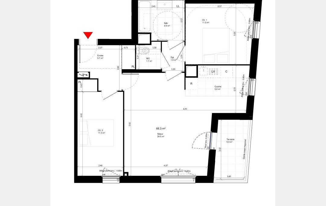 Annonces ALFORTVILLE : Appartement | IVRY-SUR-SEINE (94200) | 66 m2 | 394 000 &euro; 